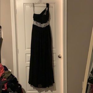 Black formal dress